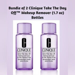 Clinique Take The Day Off Makeup Remover (1.7 fl oz. / set of 2) New